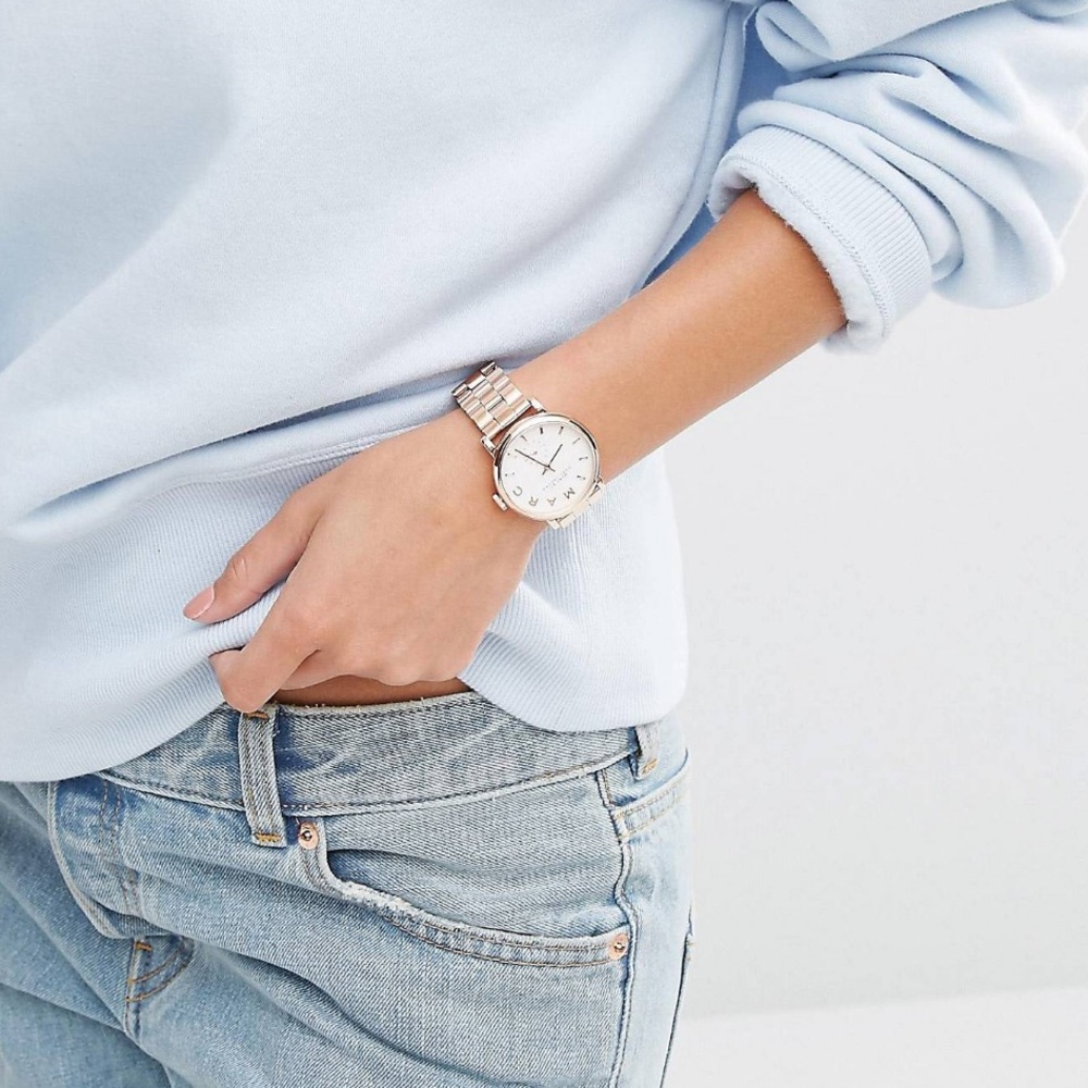 Marc Jacobs Baker Rose Gold Watch - Picture 3 of 7